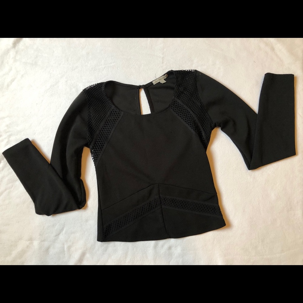Charolette Russe cropped long sleeve